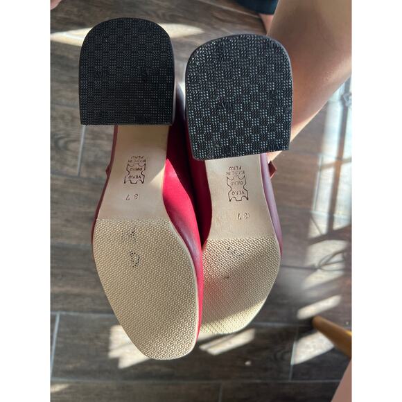 Huma blanco Perry Cherry Mary Jane Heel 37 - Picture 3 of 9